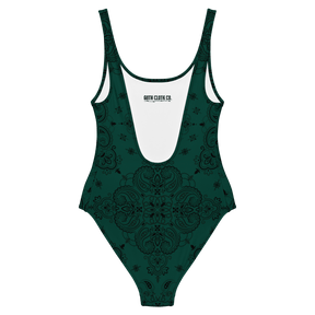 Poison Paisley One - Piece Swimsuit - Goth Cloth Co.7167441_9014