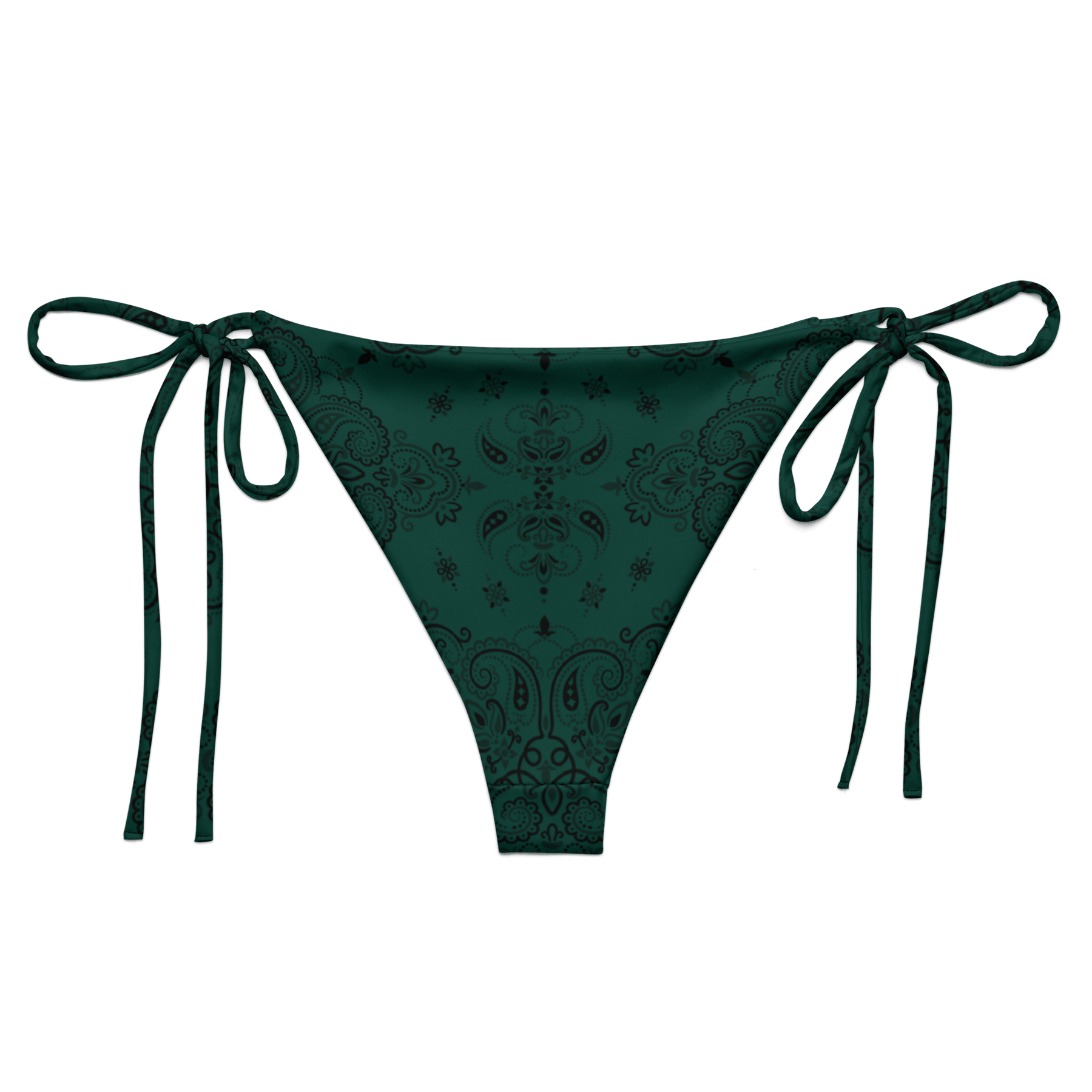 Poison Paisley String Bikini Bottom - Goth Cloth Co.4338671_16575