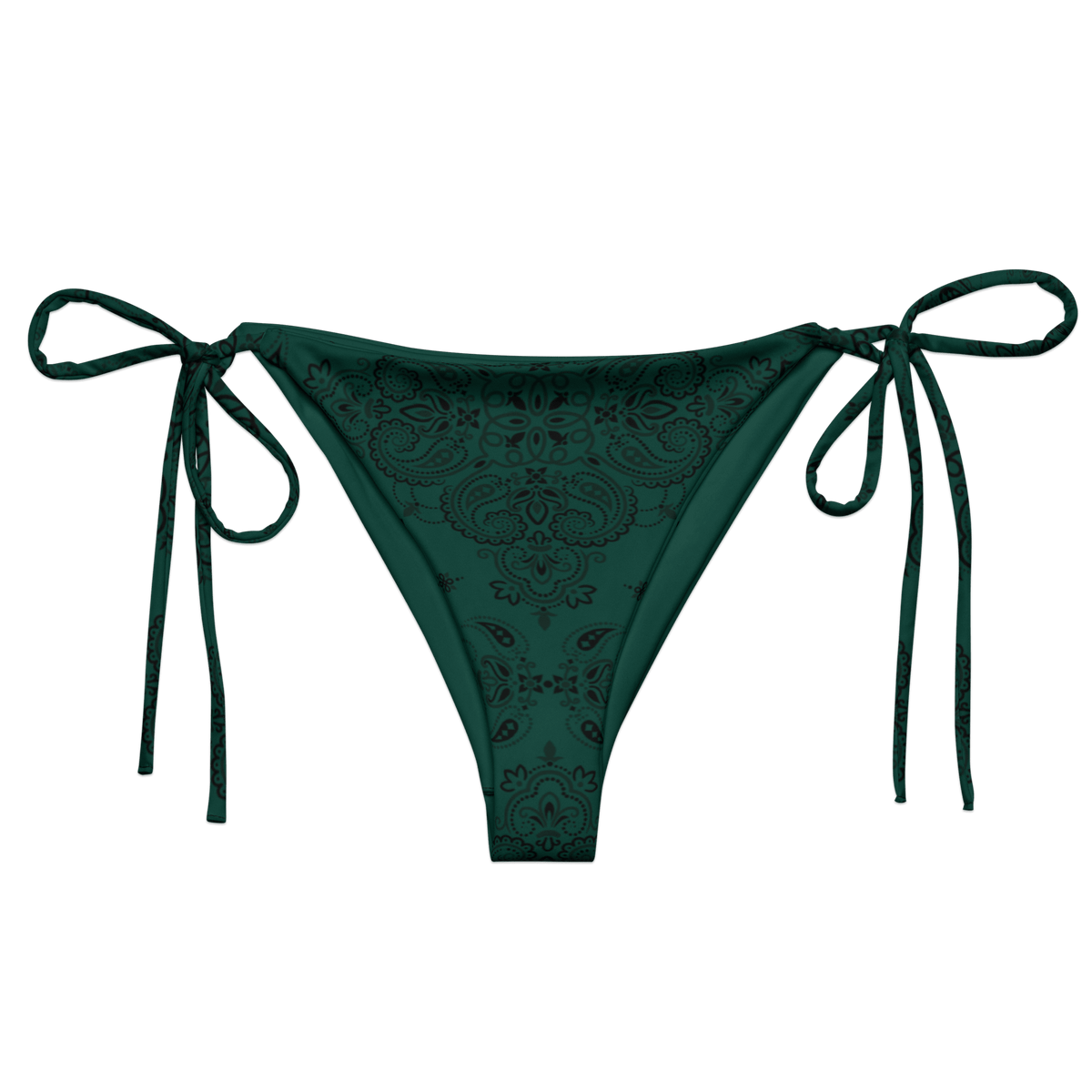 Poison Paisley String Bikini Bottom - Goth Cloth Co.4338671_16575