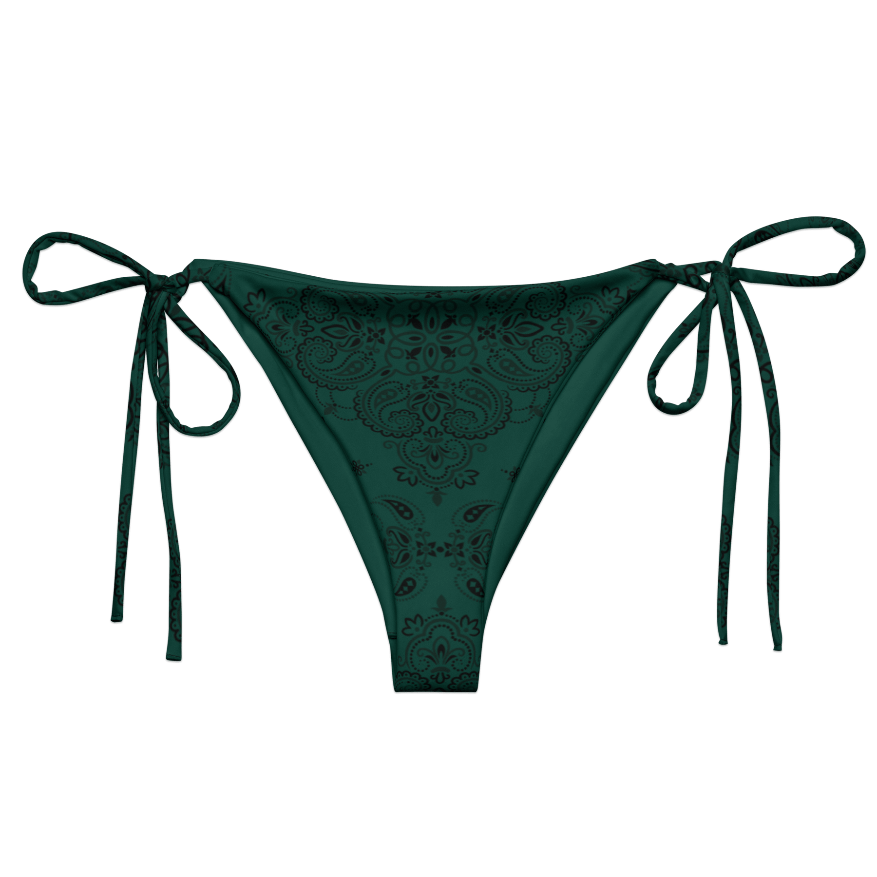 Poison Paisley String Bikini Bottom - Goth Cloth Co.4338671_16575