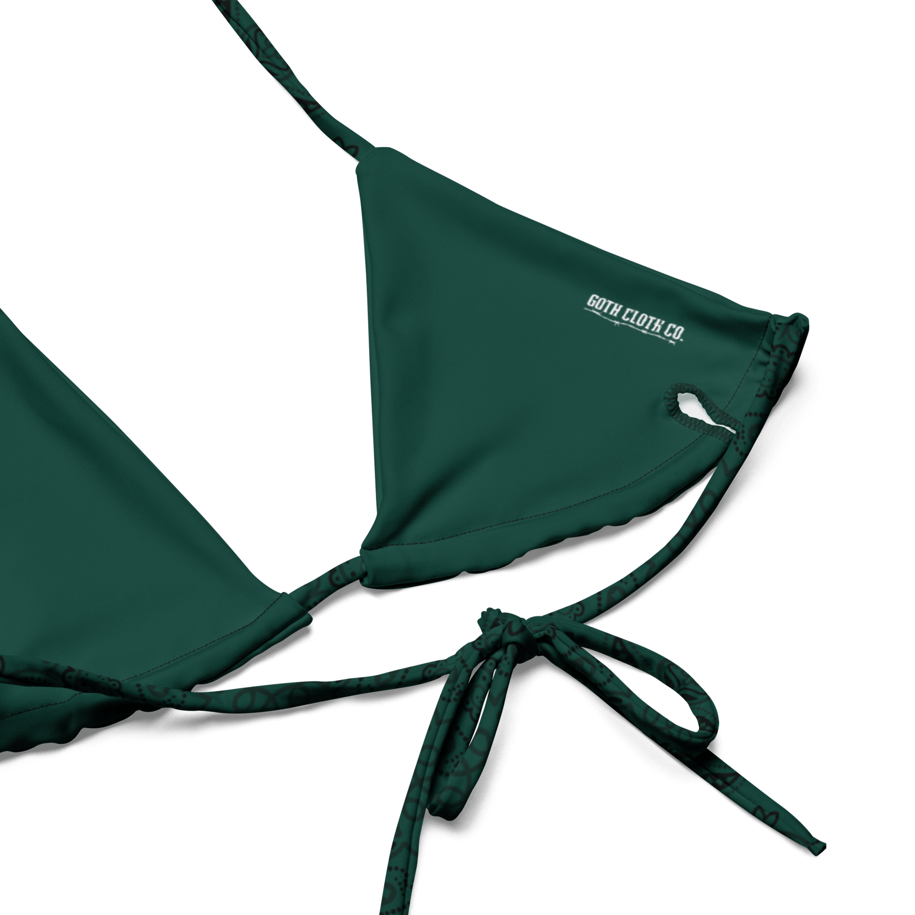 Poison Paisley String Bikini Top - Goth Cloth Co.9673923_16564