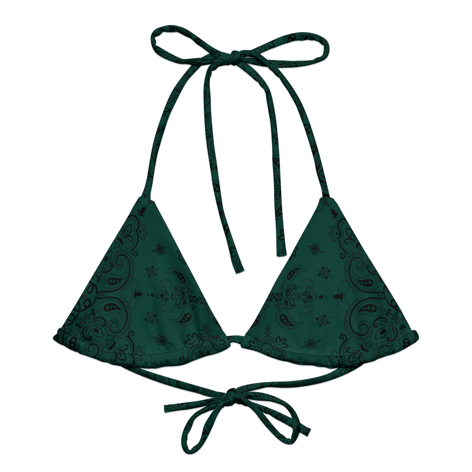 Poison Paisley String Bikini Top - Goth Cloth Co.9673923_16564