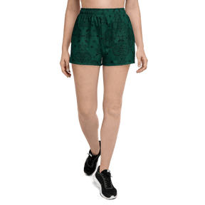 Poison Paisley Unisex Unlined Swim Trunks - Goth Cloth Co.1649288_9804