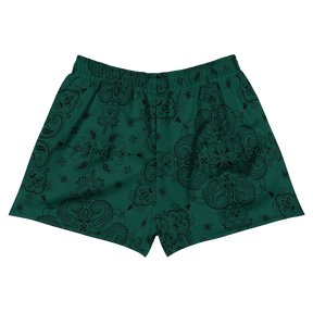 Poison Paisley Unisex Unlined Swim Trunks - Goth Cloth Co.1649288_9804