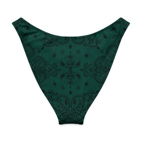 Poison Paisley V - Cut Bikini Bottom - Goth Cloth Co.8503545_22693