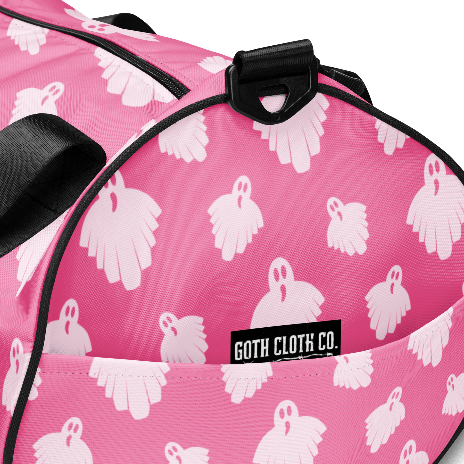 Pretty in Ghosts Gym Bag - Goth Cloth Co.7574572_15155