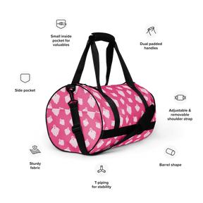 Pretty in Ghosts Gym Bag - Goth Cloth Co.7574572_15155