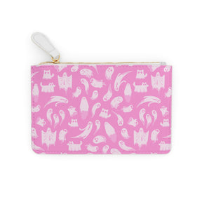 Pretty in Pink Ghost Mini Clutch Bag - Goth Cloth Co.Bags16261376395339564538