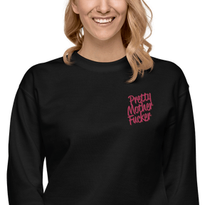 Pretty Mother Fucker Embroidered Unisex Sweatshirt - Goth Cloth Co.2010756_11254