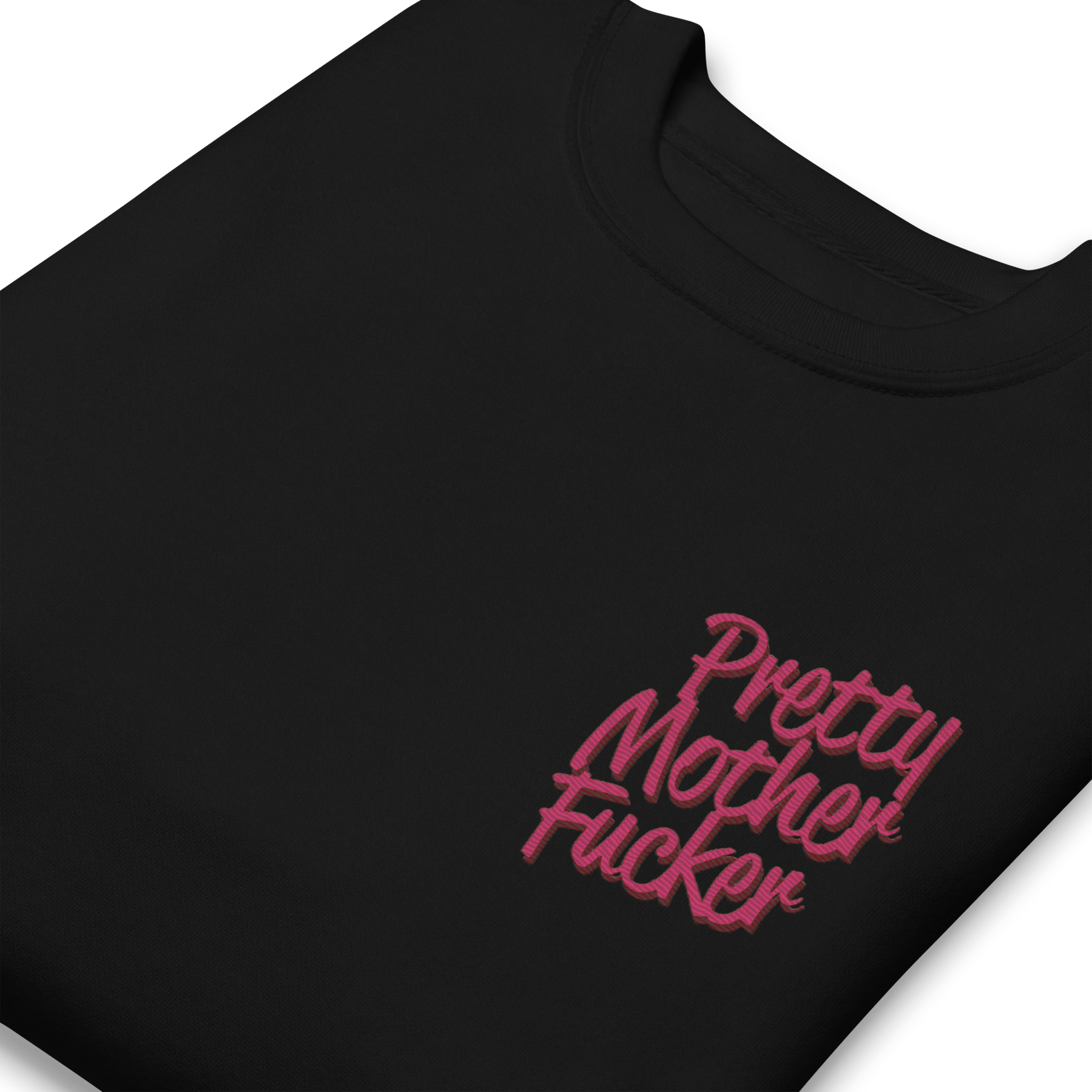 Pretty Mother Fucker Embroidered Unisex Sweatshirt - Goth Cloth Co.2010756_11254