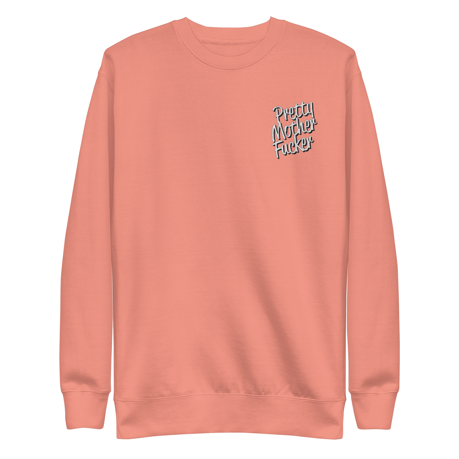 Pretty Mother Fucker Embroidered Unisex Sweatshirt - Goth Cloth Co.7186714_13863