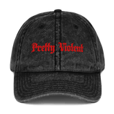 Pretty Violent Acid Wash Dad Cap - Goth Cloth Co.1515948_9791