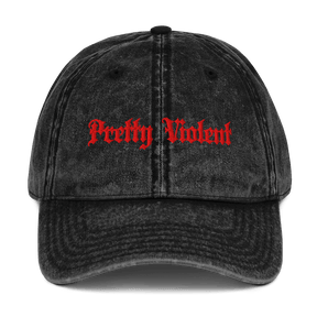 Pretty Violent Acid Wash Dad Cap - Goth Cloth Co.1515948_9791
