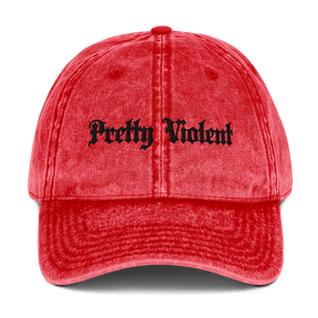 Pretty Violent Acid Wash Dad Cap - Goth Cloth Co.6394043_16747