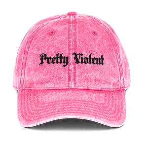 Pretty Violent Acid Wash Dad Cap - Goth Cloth Co.6394043_16749
