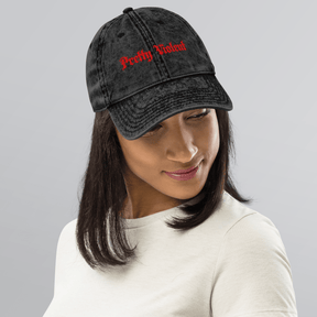 Pretty Violent Acid Wash Dad Cap - Goth Cloth Co.6394043_16749