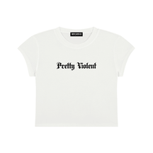 Pretty Violent Baby Tee - Goth Cloth Co.gymwear260730PODAA1056001