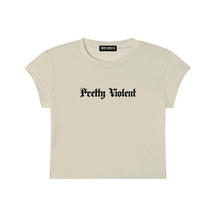 Pretty Violent Baby Tee - Goth Cloth Co.gymwear260730PODAA1056006