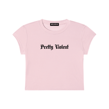 Pretty Violent Baby Tee - Goth Cloth Co.gymwear260730PODAA1056011