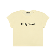 Pretty Violent Baby Tee - Goth Cloth Co.gymwear260730PODAA1056016