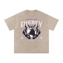 Protect Your Energy Acid Washed Oversized Tee - Goth Cloth Co.260108PODPQ0699013