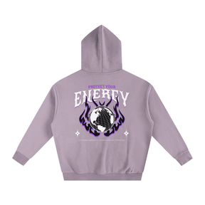 Protect Your Energy Oversize Fleeced Hoodie - Goth Cloth Co.251219PODRB0467001