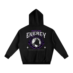 Protect Your Energy Oversize Fleeced Hoodie - Goth Cloth Co.251219PODRB0467001