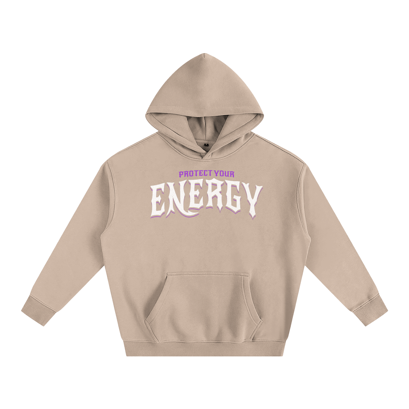 Protect Your Energy Oversize Fleeced Hoodie - Goth Cloth Co.251219PODRB0467006