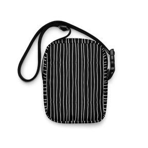 Pumpkin King Pinstripes Crossbody Bag - Goth Cloth Co.3827900_19256