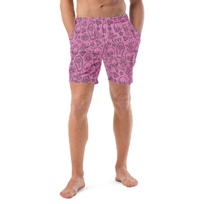 Punk in Pink Swim Trunks - Goth Cloth Co.4425325_14636