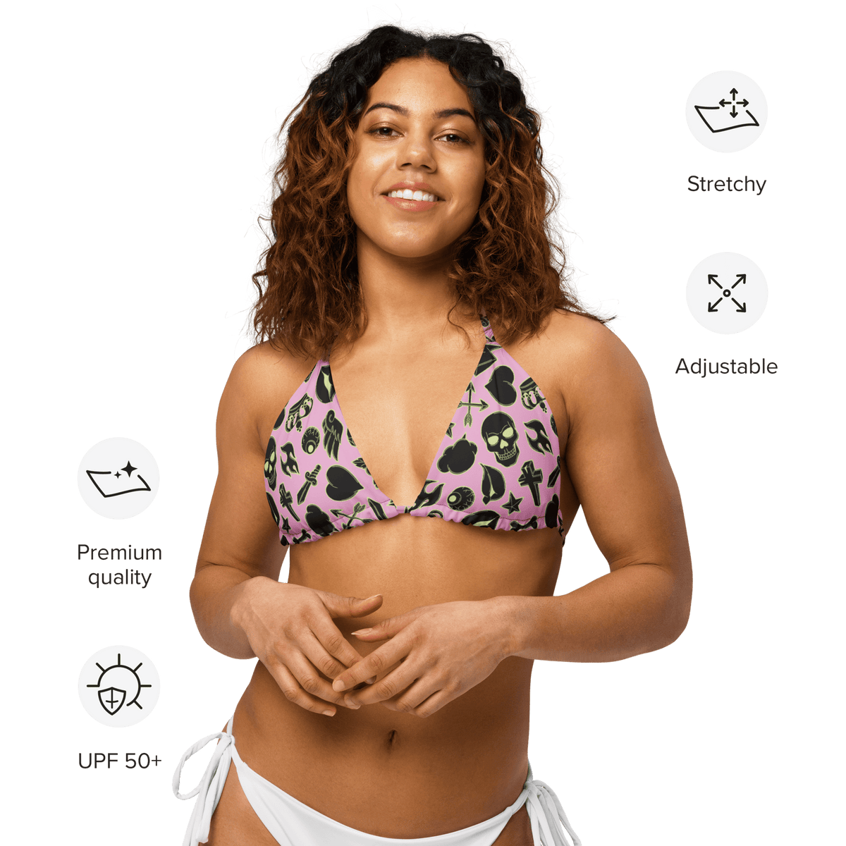 Punk Princess String Bikini Top - Goth Cloth Co.7321025_16564