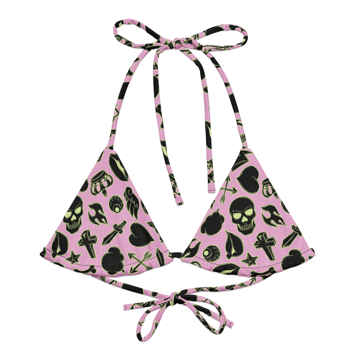 Punk Princess String Bikini Top - Goth Cloth Co.7321025_16564