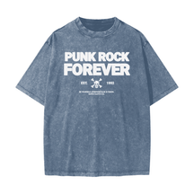 Punk Rock Forever Heavyweight Snow Washed T-Shirt - Goth Cloth Co.260108PODPQ0714025