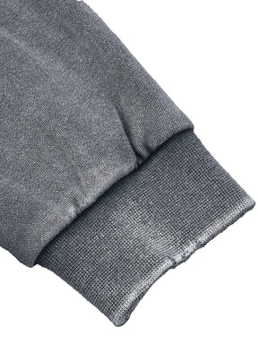 Punk Rock Forever Snow Washed Raw Edge Cropped Sweatshirt - Goth Cloth Co.251218PODBE1543013