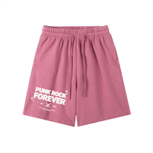 Punk Rock Forever Vintage Wash Cotton Shorts - Goth Cloth Co.251218PODPW1553011