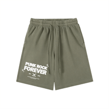 Punk Rock Forever Vintage Wash Cotton Shorts - Goth Cloth Co.251218PODPW1553016