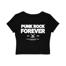 Punk Rock Forever Women's Baby Tee - Goth Cloth Co.T-Shirt17097756140074276849