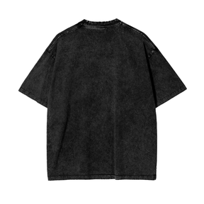 Punks Not Dead Acid Washed Oversized Tee