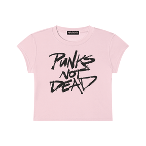 Punks Not Dead Baby Tee - Goth Cloth Co.260501PODAA1113006