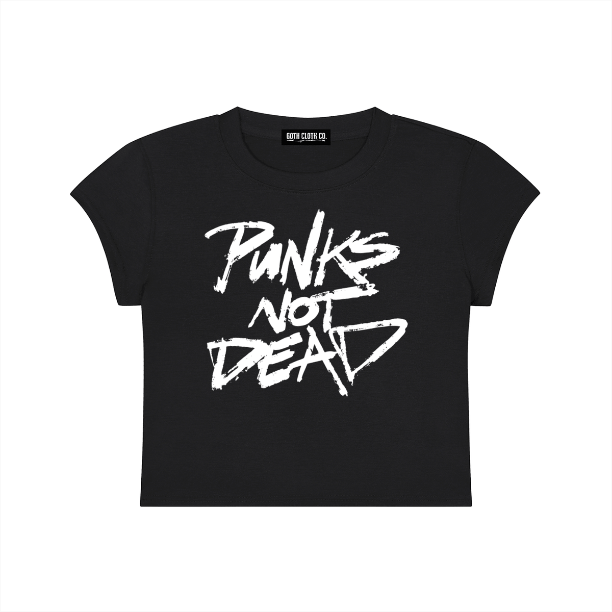 Punks Not Dead Baby Tee - Goth Cloth Co.260501PODAA1115001