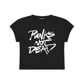 Punks Not Dead Baby Tee - Goth Cloth Co.260501PODAA1115001