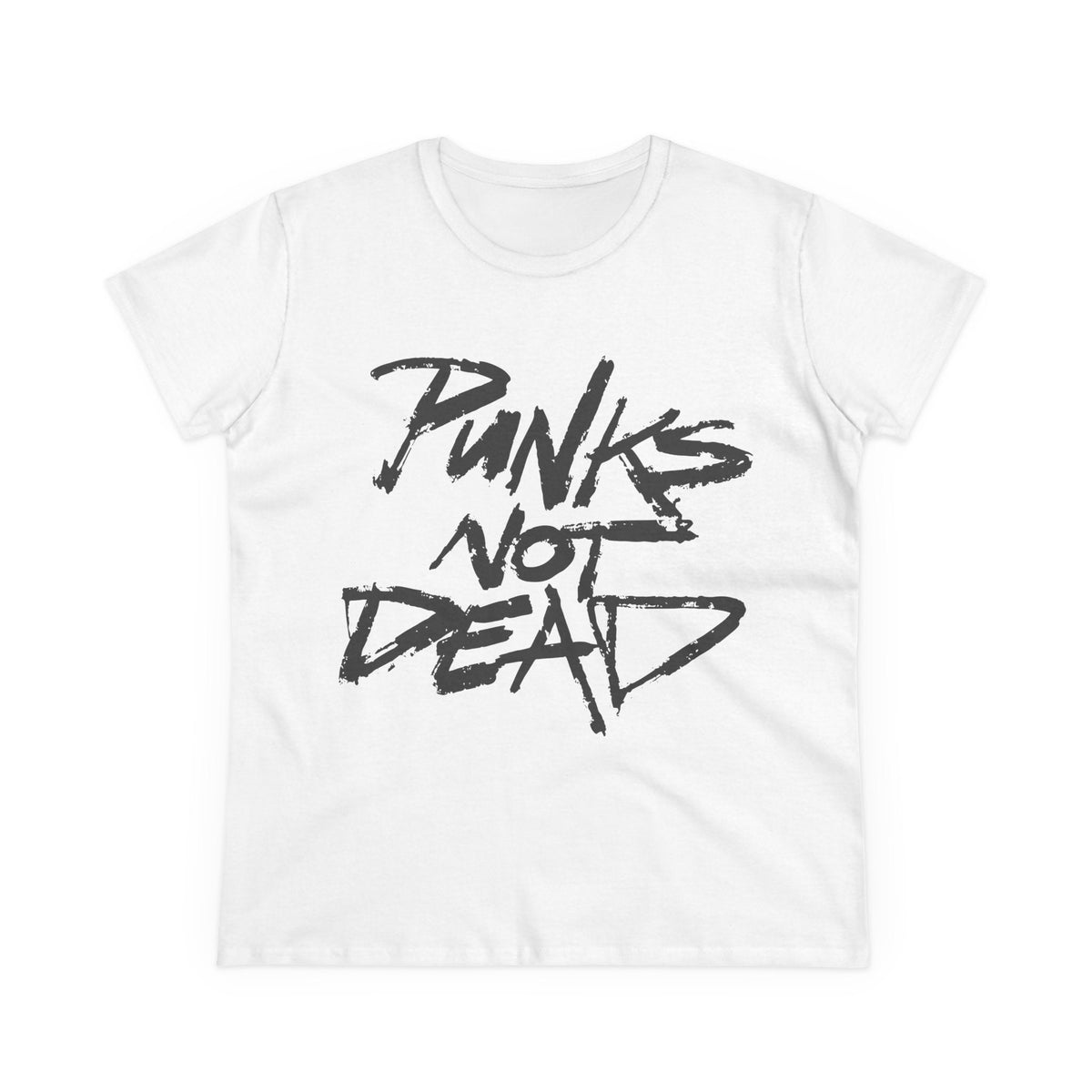 Punk's Not Dead Women's Baby Tee - Goth Cloth Co.T-Shirt37522519521643804502