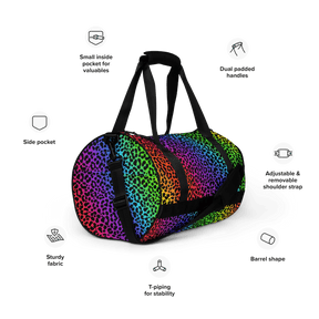 Rainbow Riot Duffle Bag - Goth Cloth Co.gymwear9801980_15155