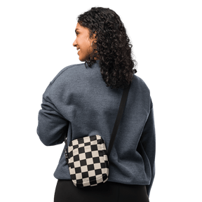 Retro Revival Checkerboard Crossbody Bag - Goth Cloth Co.4207890_19256