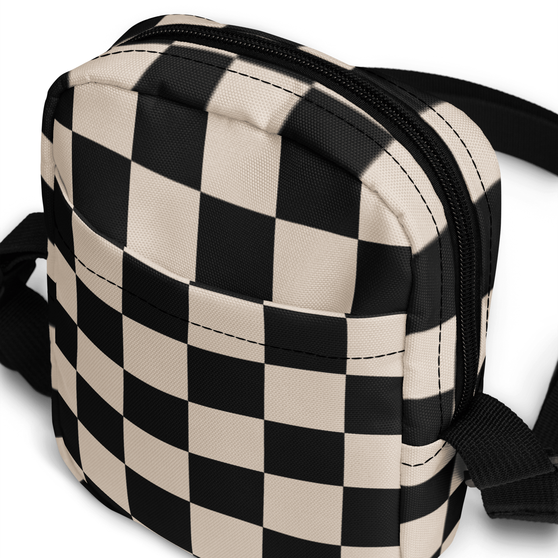 Retro Revival Checkerboard Crossbody Bag - Goth Cloth Co.4207890_19256