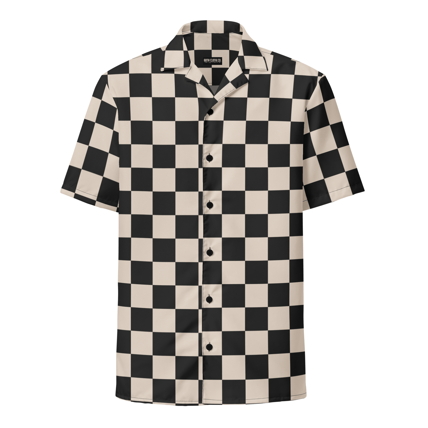 Retro Revival Checkered Button - Up Shirt - Goth Cloth Co.1751622_17117