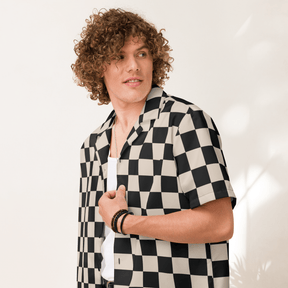 Retro Revival Checkered Button - Up Shirt - Goth Cloth Co.1751622_17117