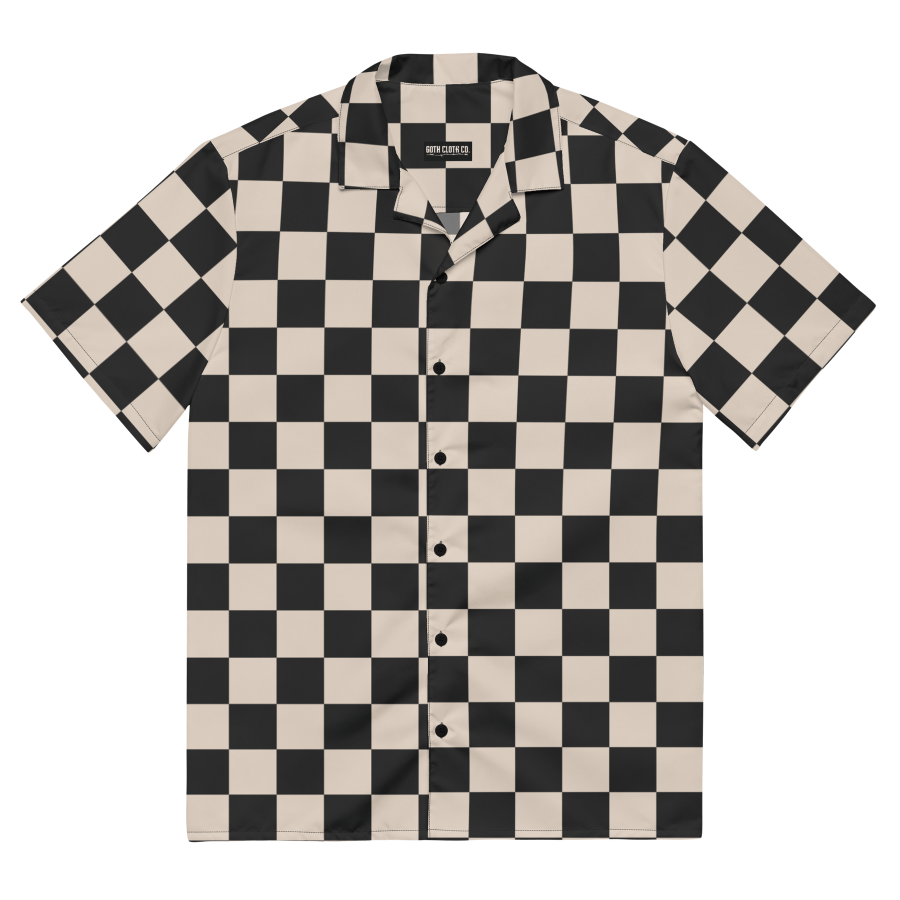 Retro Revival Checkered Button - Up Shirt - Goth Cloth Co.1751622_17117