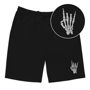 Rock Hand Fleece Shorts - Goth Cloth Co.shorts4437249_12444