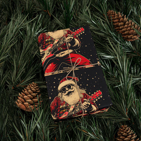 Rock - n - Roll Santa Gift Wrap - Goth Cloth Co.Home Decor26225866877798628070